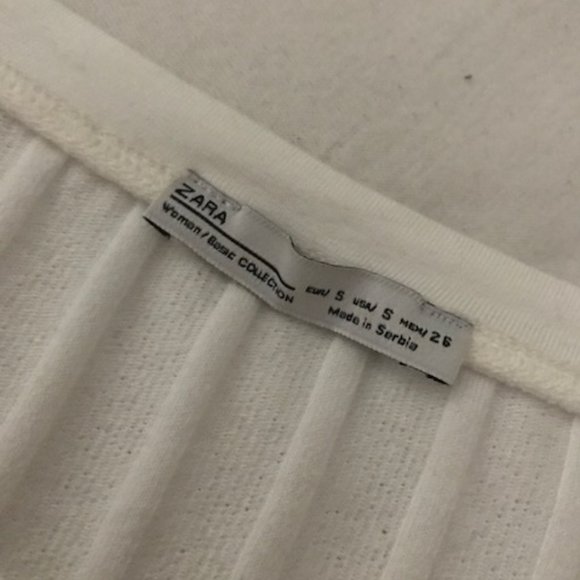 ZARA Ribbed Top - Picture 2 of 2